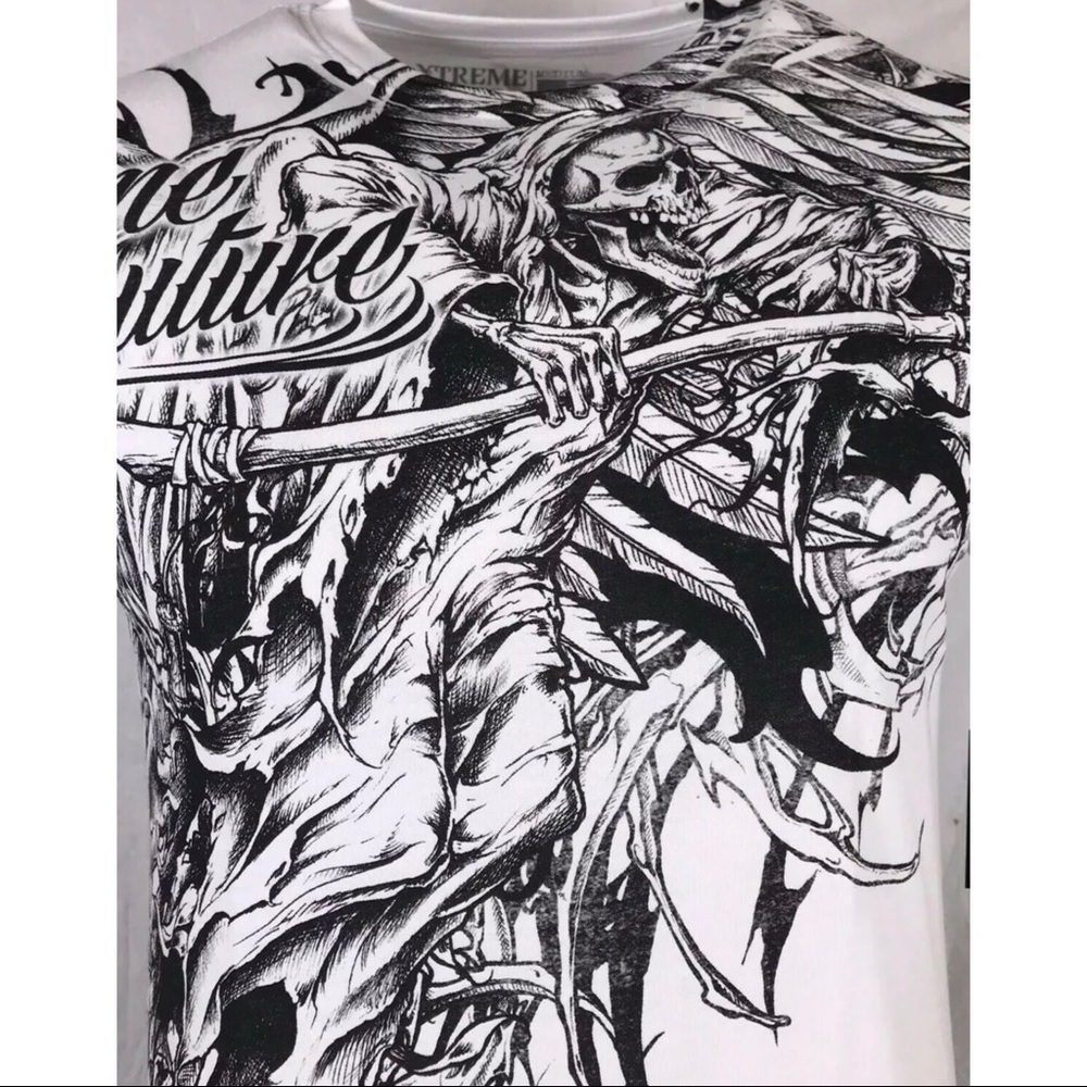 XTREME COUTURE by AFFLICTION Men T-Shirt SORROW - Picture 7 of 8